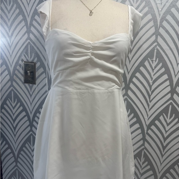 COPY - NWOT Princess Polly White Ruched Mini Dress - Picture 5 of 7